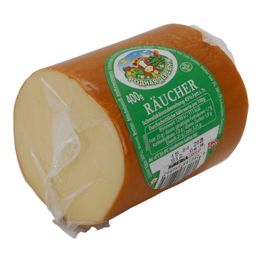 Formaggio fuso Rodnaya Derevnya Formaggio fuso affumicato | Formaggio fuso | Formaggio intensamente affumicato | 400 g