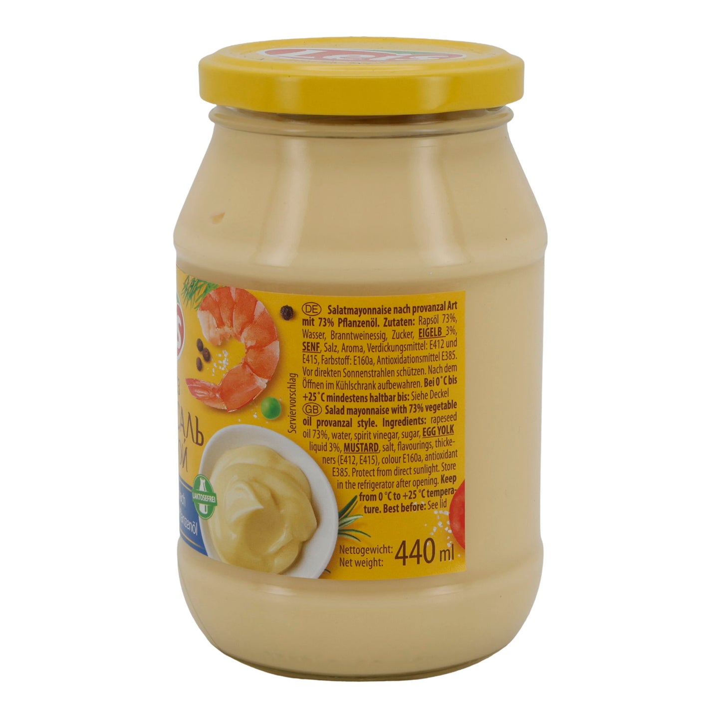 Mayonaise Leis Provansal Solotoy | Mayonaise | 73% vet | 440 ml