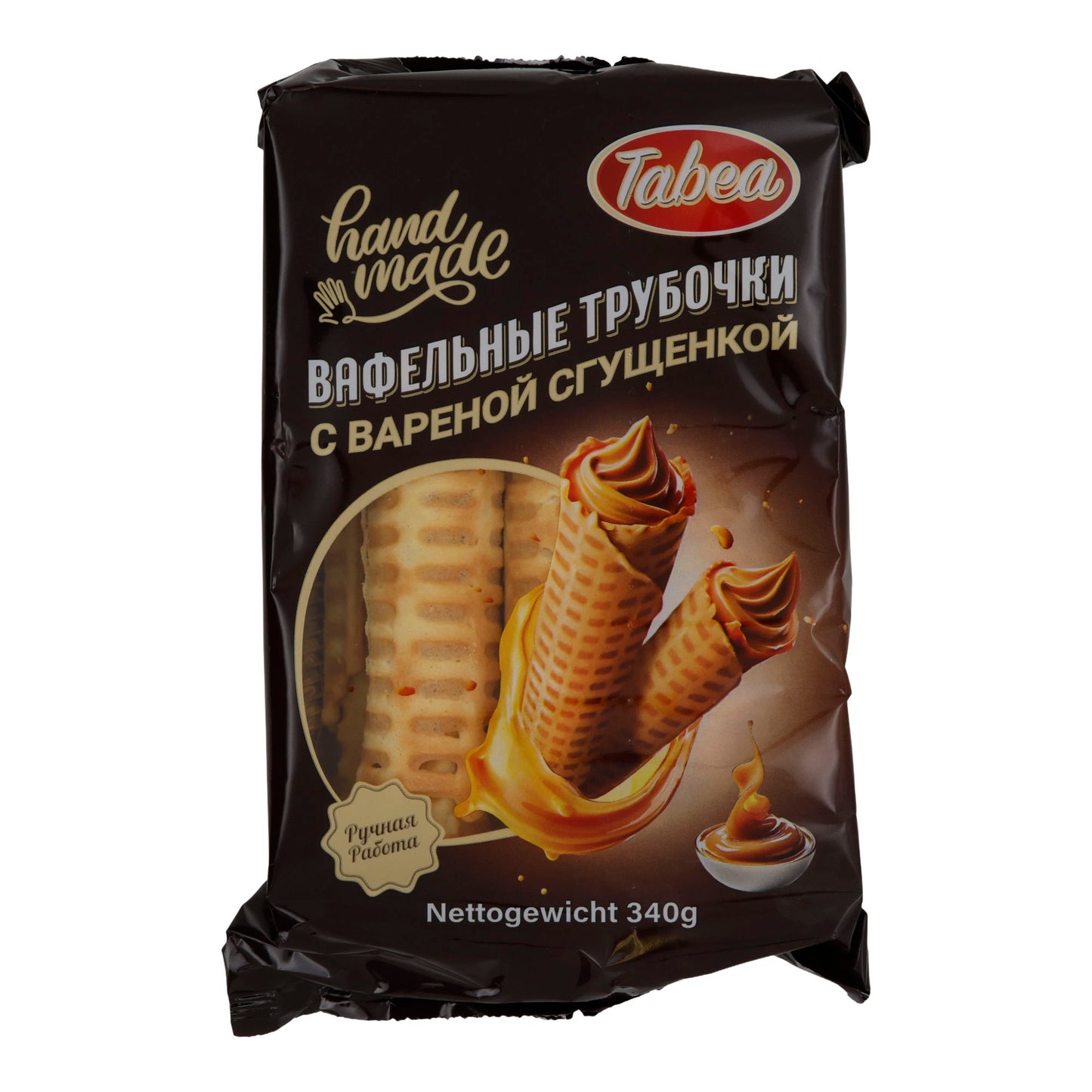Tabea | Waffelröllchen mit Karamell-Kondensmilchfüllung | 340 g