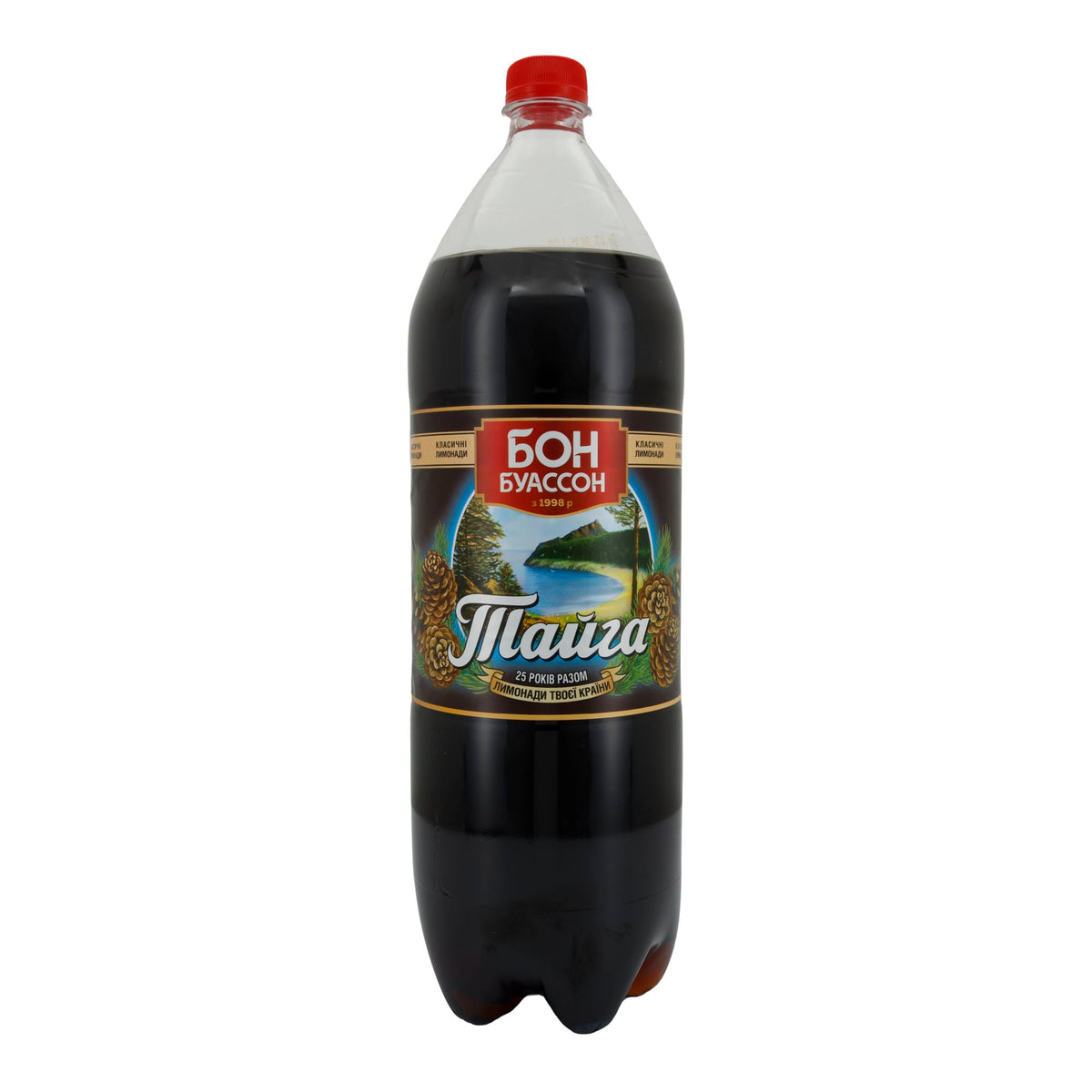 Taiga Bon Boisson | Erfrischungsgetränk | Traditionelle kohlensäurehaltige Erfrischung | 2 L BON BUASSON