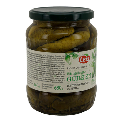 Gurken Leis | Gurken | Kornischon 3-6 cm ingelegd | 720 ml