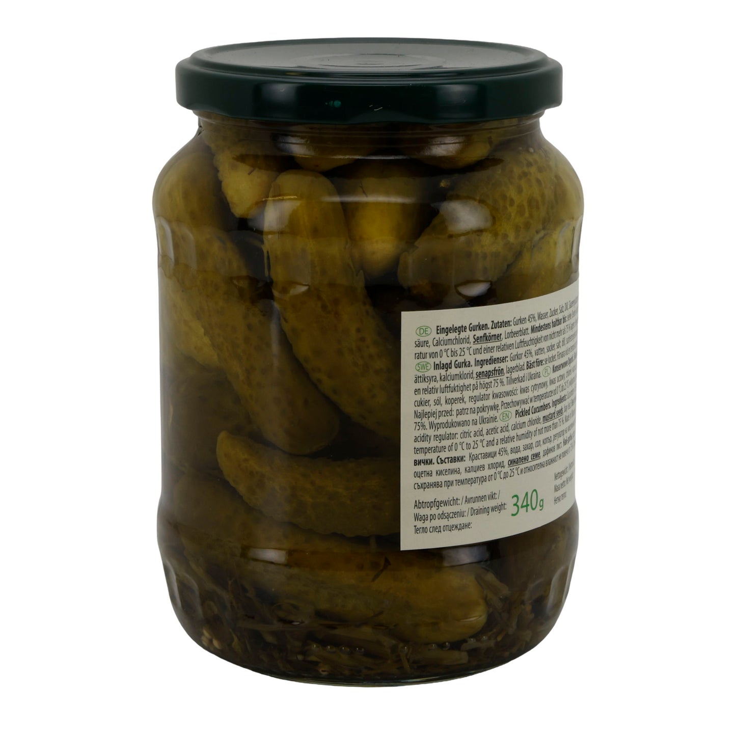 Gurken Leis | Gurken | Kornischon 3-6 cm ingelegd | 720 ml