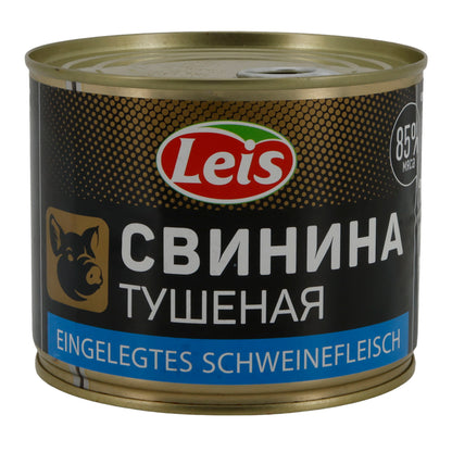 Leis Eingelegtes Schweinefleisch | 85 % Fleischanteil | 525 g