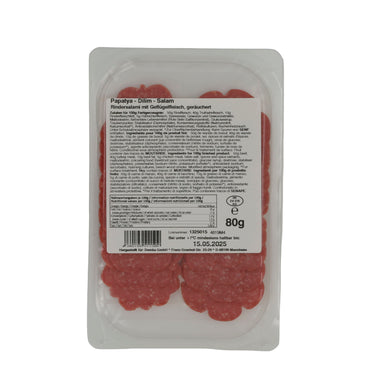 Salami de bœuf Özyörem Papatya tranches | Salami de bœuf | 80 g