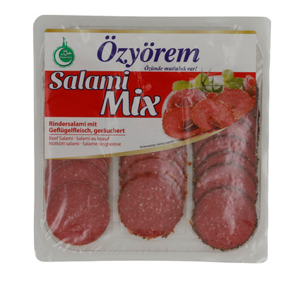 Salami de bœuf Özyörem Mix Salami | Salami de bœuf | 100 g