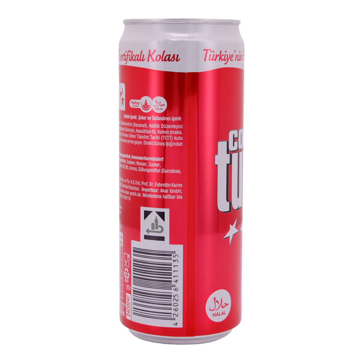 Erfrischungsgetränk Cola Turka | Halal | 330 ml