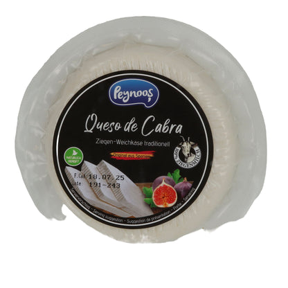 Ziegenkäse Peynoos Queso de Cabra | Käse | Spanischer Ziegenweichkäse mit 45 % Fett i. Tr. | 300 g