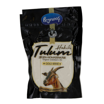 Ziegenkäse Peynoos Hakiki Tulum Ziegen-Nomadenkäse | Würzig | Anatolischer Käse | 200 g