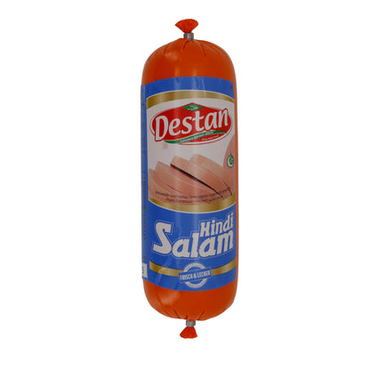 Salame di tacchino Destan Hindi Salam | Salame di tacchino fine | Dal sapore delicato | 400 g