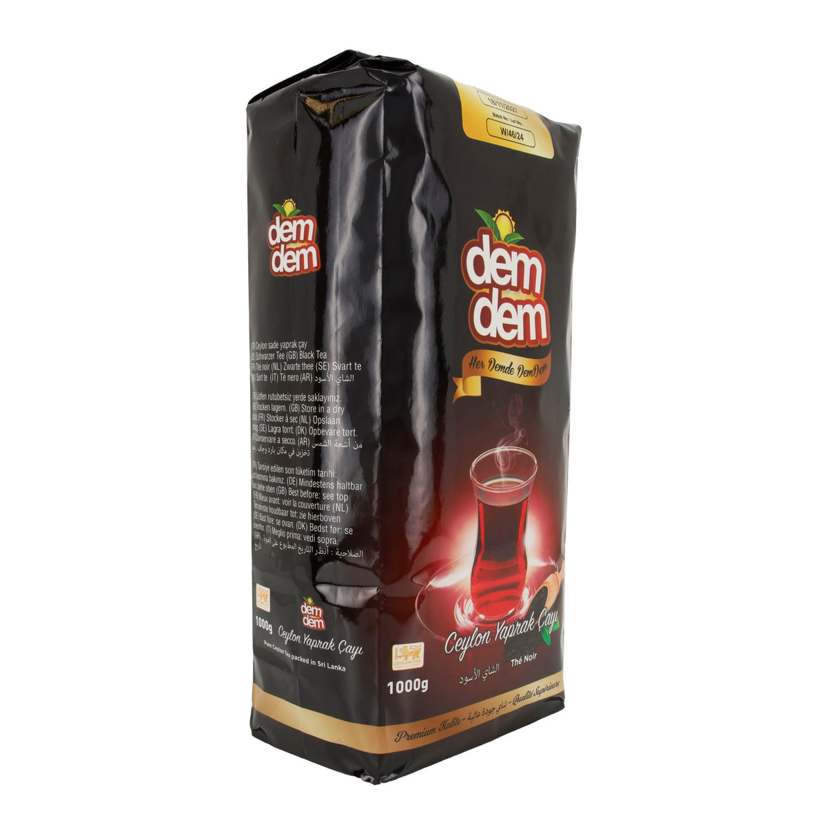 Ceylon Schwarzer Tee Dem Dem | Schwarz-Tee | Loser Blatttee | 1000 g - Taste Your World