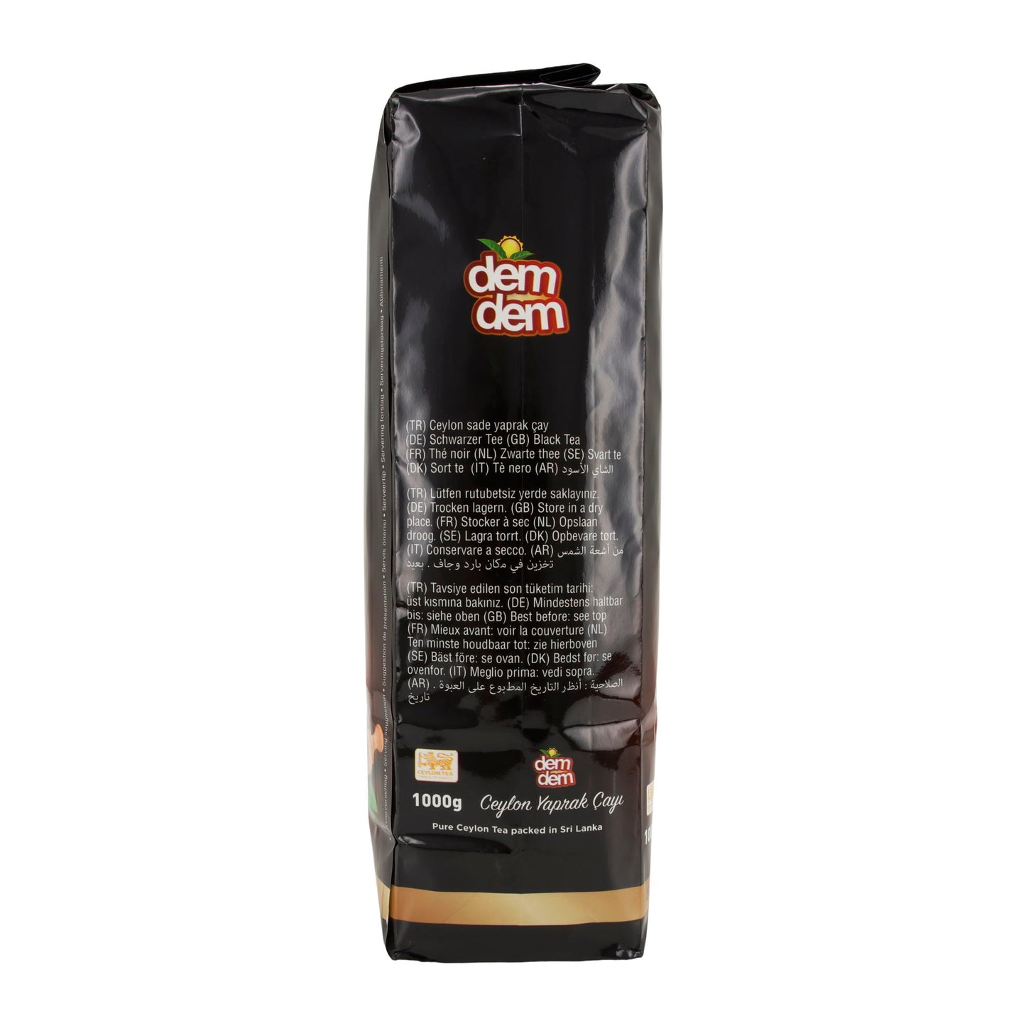 Ceylon Schwarzer Tee Dem Dem | Schwarz-Tee | Loser Blatttee | 1000 g - Taste Your World