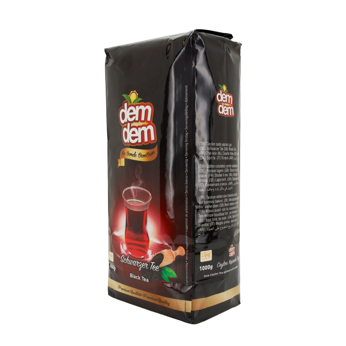Ceylon Schwarzer Tee Dem Dem | Schwarz-Tee | Loser Blatttee | 1000 g - Taste Your World