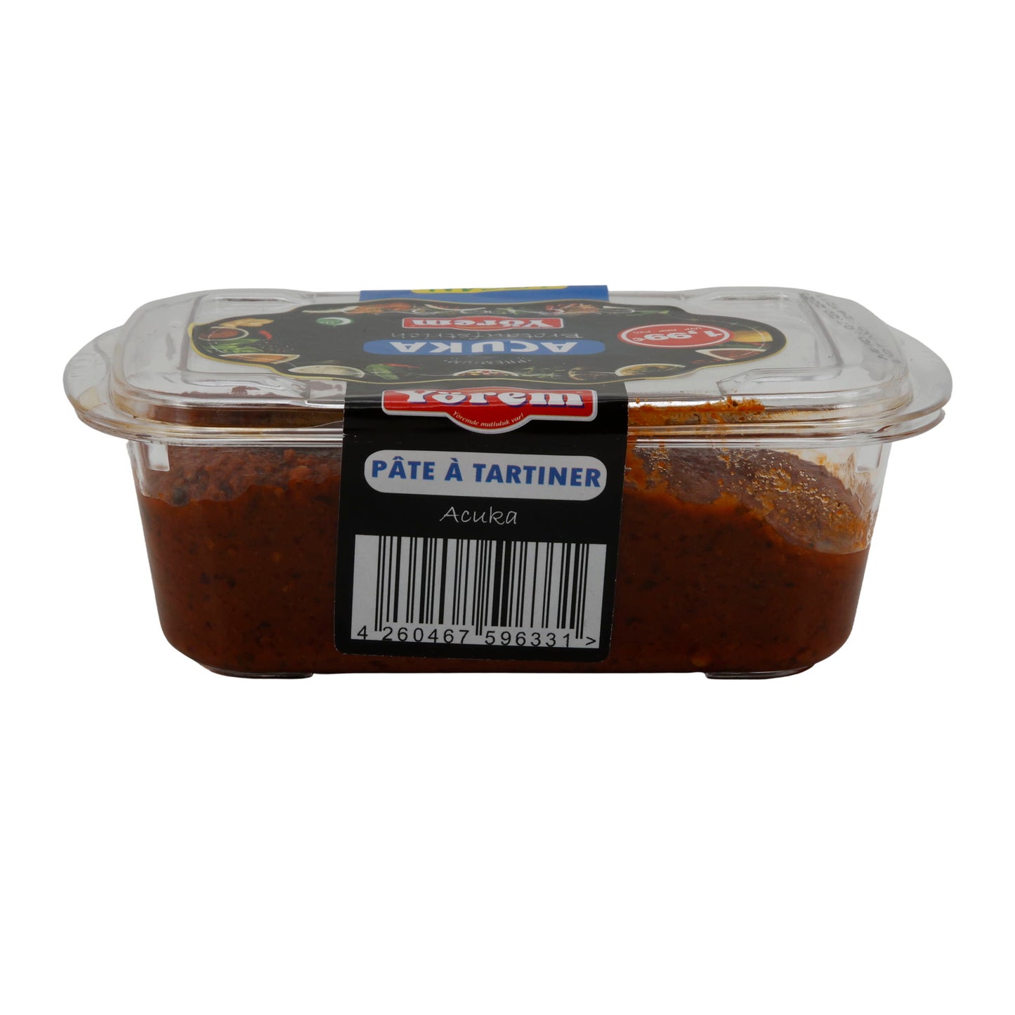 Brotaufstrich Yörem Acuka | Brotaufstrich | Würziger Paprika-Walnuss-Aufstrich | 200 g