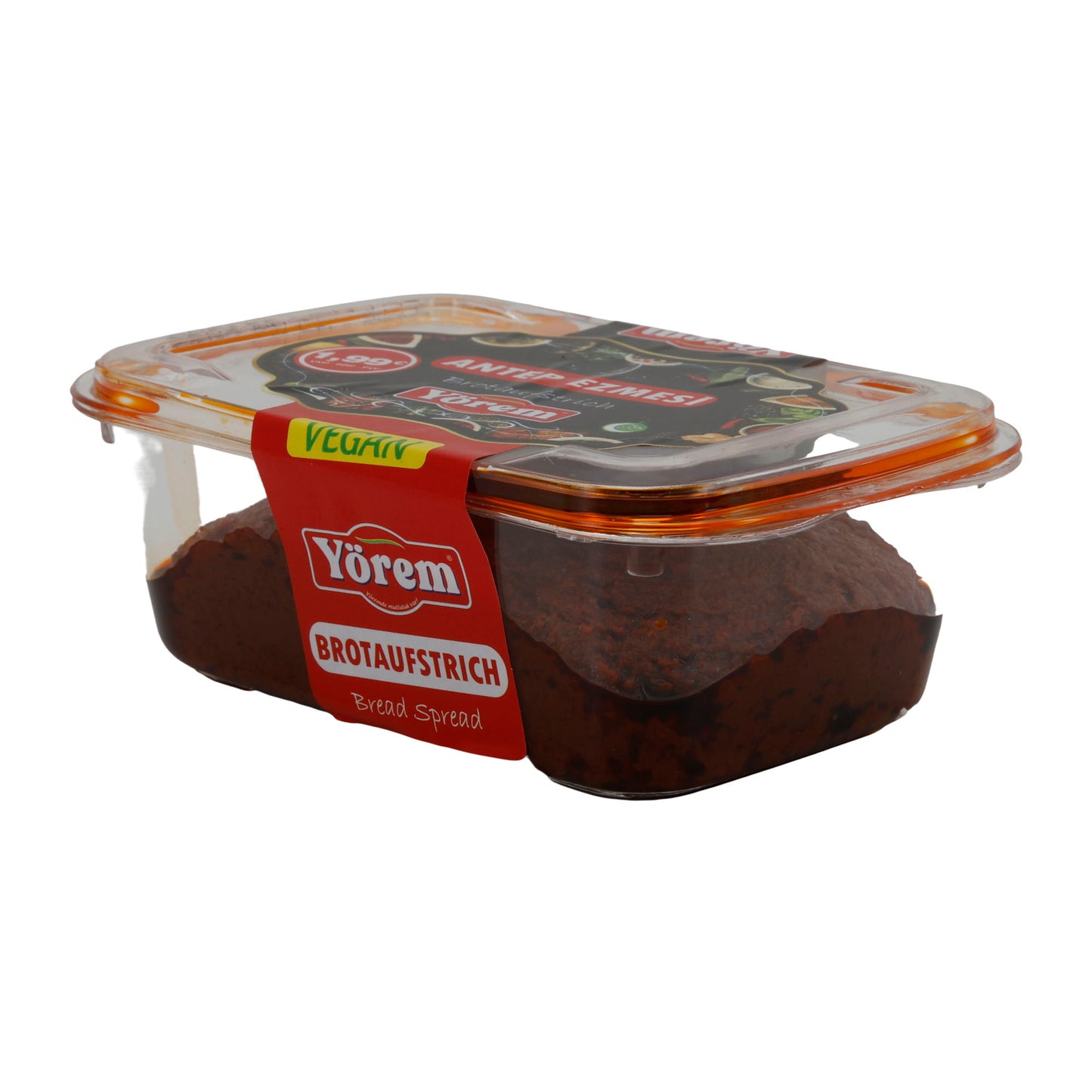 Brotaufstrich Yörem Antep Ezmesi | Brotaufstrich | Würzig-pikanter Paprika-Walnuss-Dip | 200 g