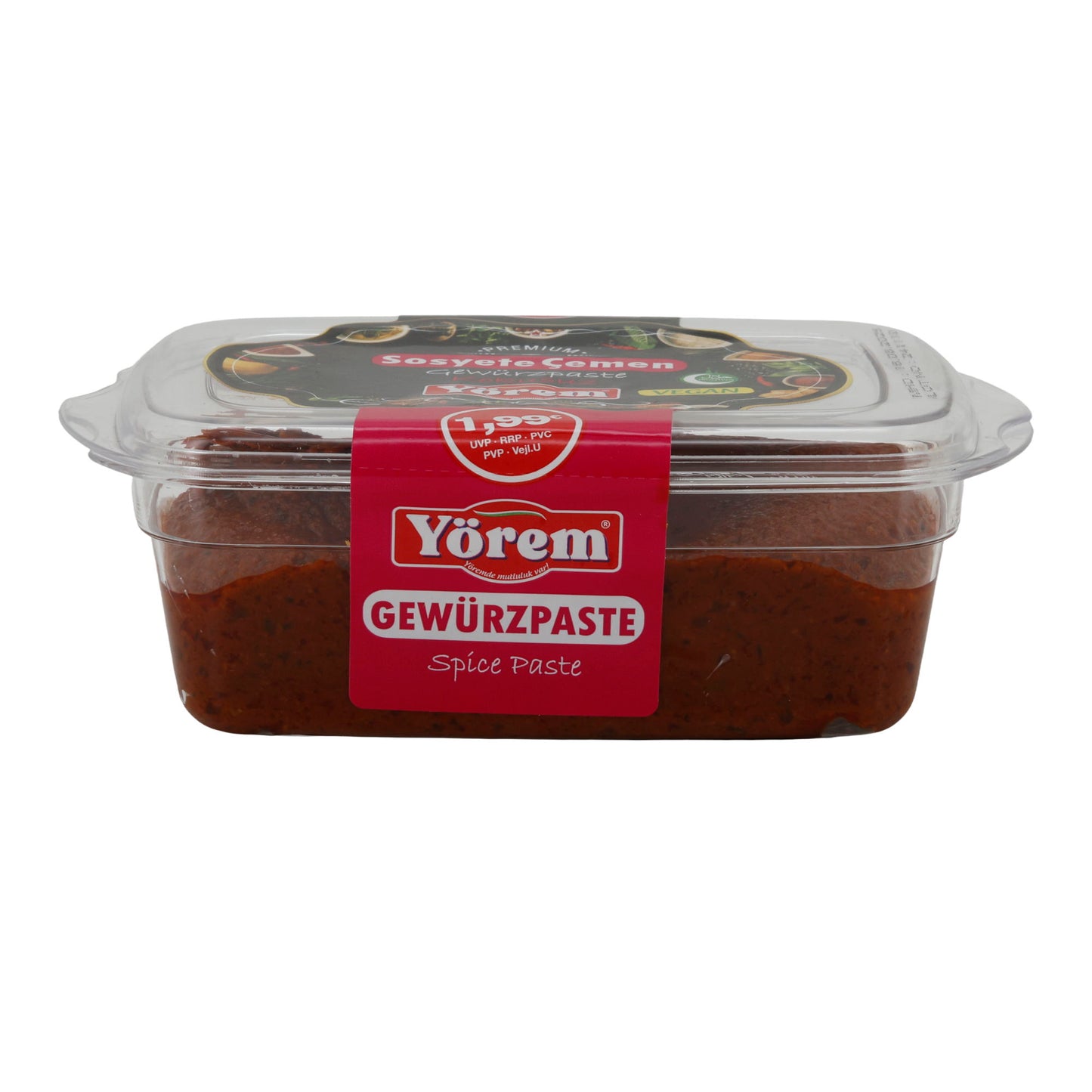 Würzpaste Yörem Gewürzpaste | Pikant | Für orientalische Spezialitäten | 200 g