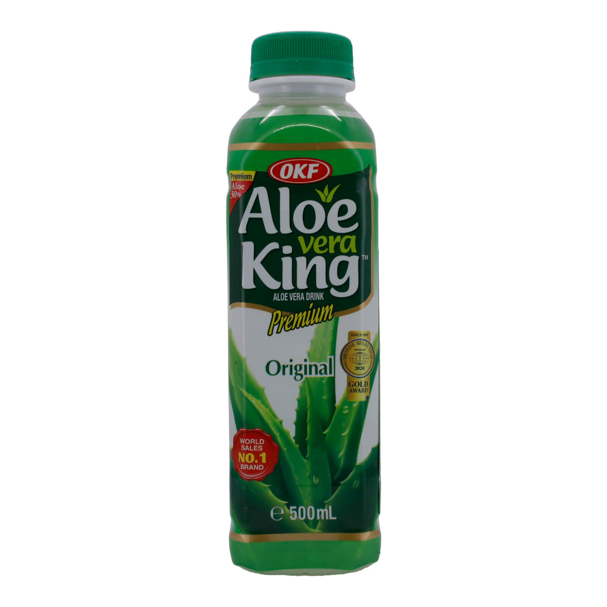 Aloe Vera Drink OKF | Aloe Vera King Original | Erfrischend, Premium | 500 ml OKF