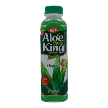 Aloe Vera Drink OKF | Aloe Vera King Original | Erfrischend, Premium | 500 ml OKF