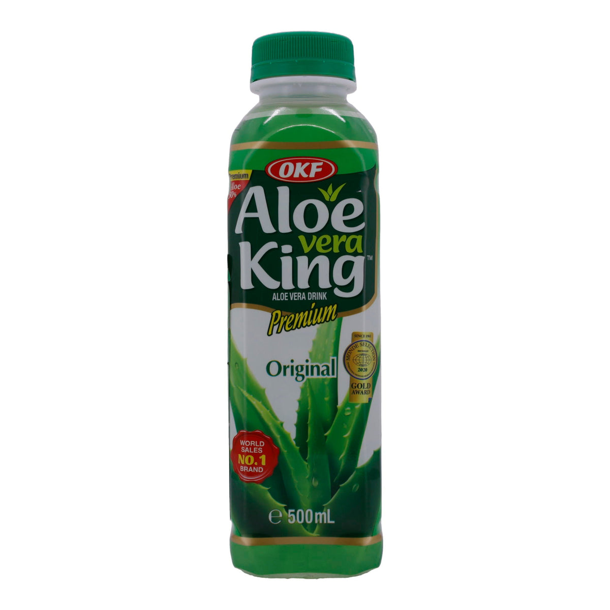 Aloe Vera Drink OKF | Aloe Vera King Original | Erfrischend, Premium | 500 ml OKF