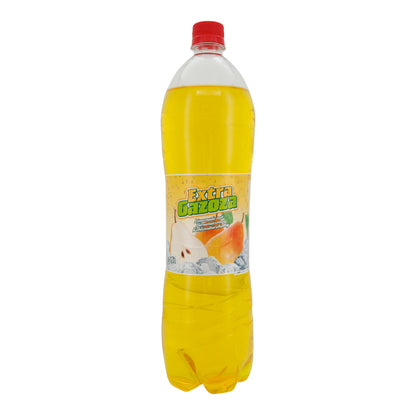 Gazoz Extra | Erfrischendes Limonadegetränk | Mit Pfirsichgeschmack | 1,5 L