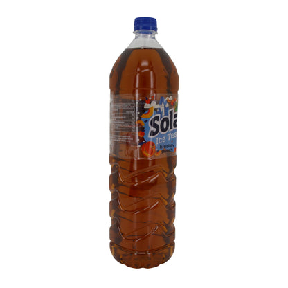 Ice Tea Sola | Perzik IJsthee | Verfrissend drankje met zwarte thee-extract | 1500 ml