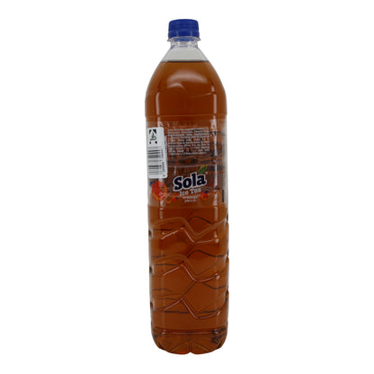 Ice Tea Sola | Perzik IJsthee | Verfrissend drankje met zwarte thee-extract | 1500 ml
