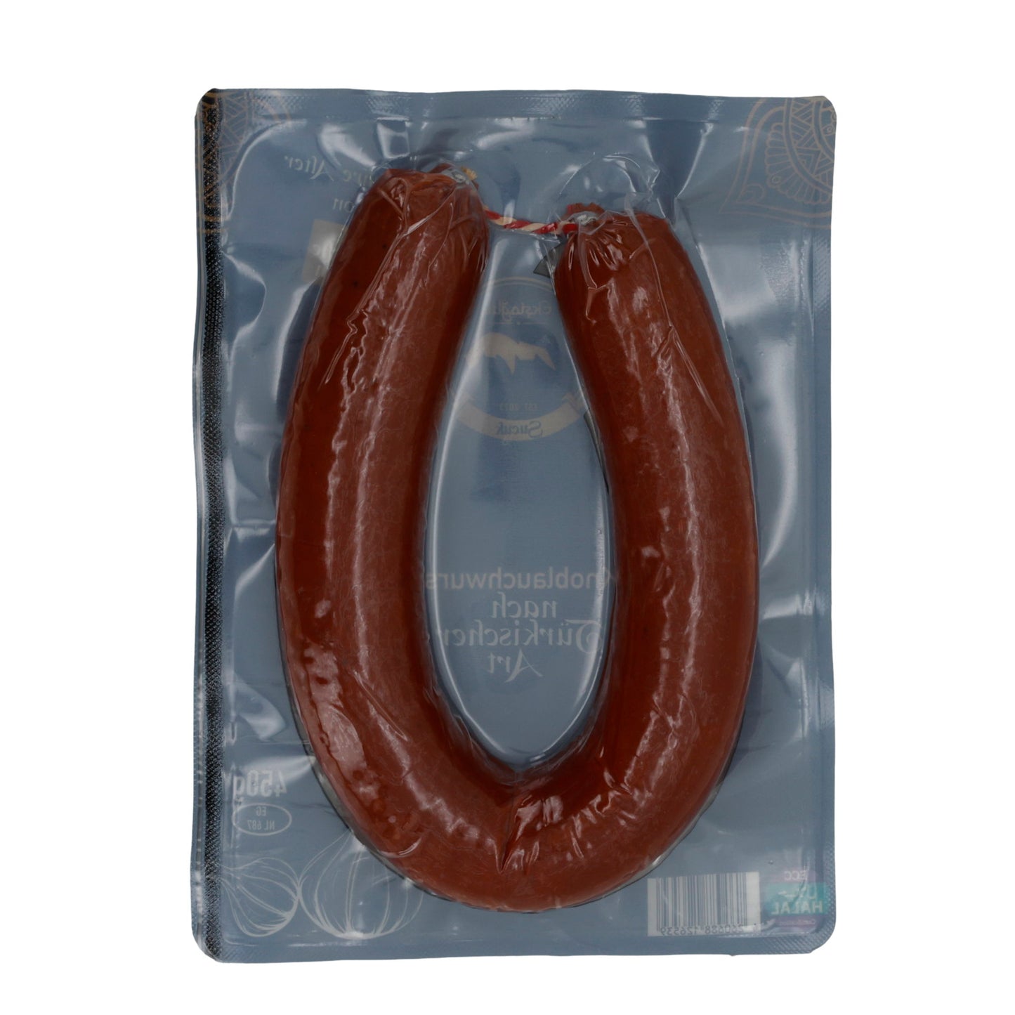 Knoblauchwurst Eksiağlu | Türk usulü, Helal Sucuk | 450 g vakumlu paket