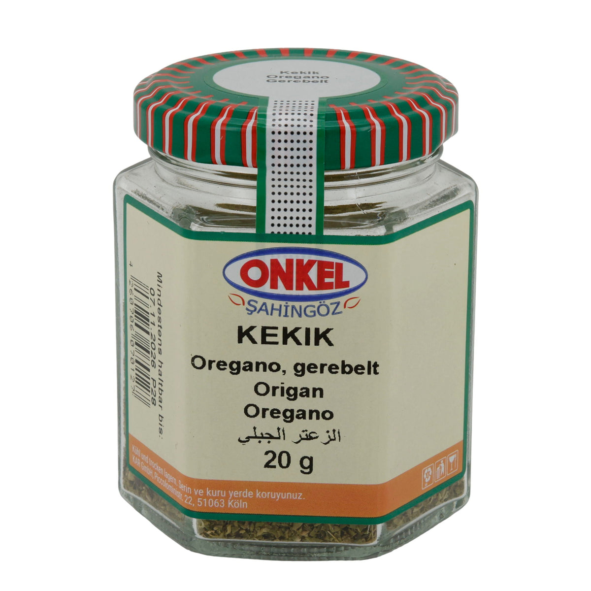 Oregano Onkel Kekik | Gewürz | gerebelt | 20 g