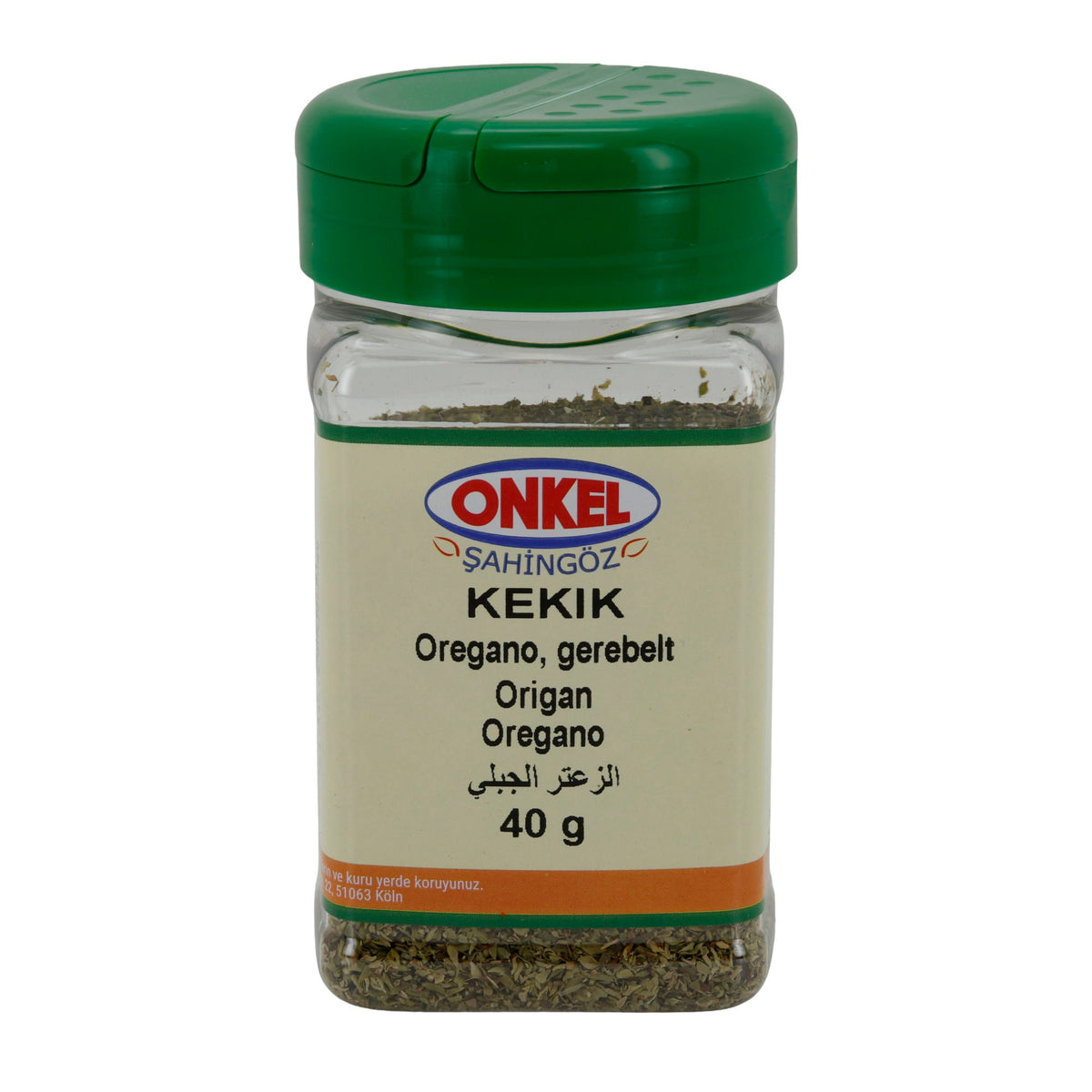 Oregano Onkel Şahingöz Kekik | Gewürz | Gerebelt | 40 g ONKEL SAHINGÖZ