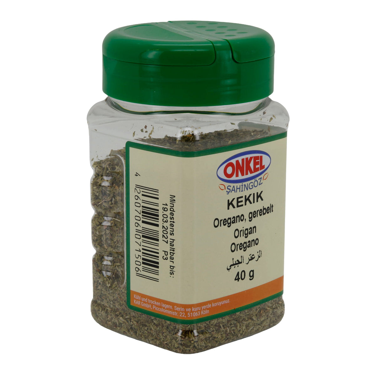 Oregano Onkel Şahingöz Kekik | Gewürz | Gerebelt | 40 g ONKEL SAHINGÖZ
