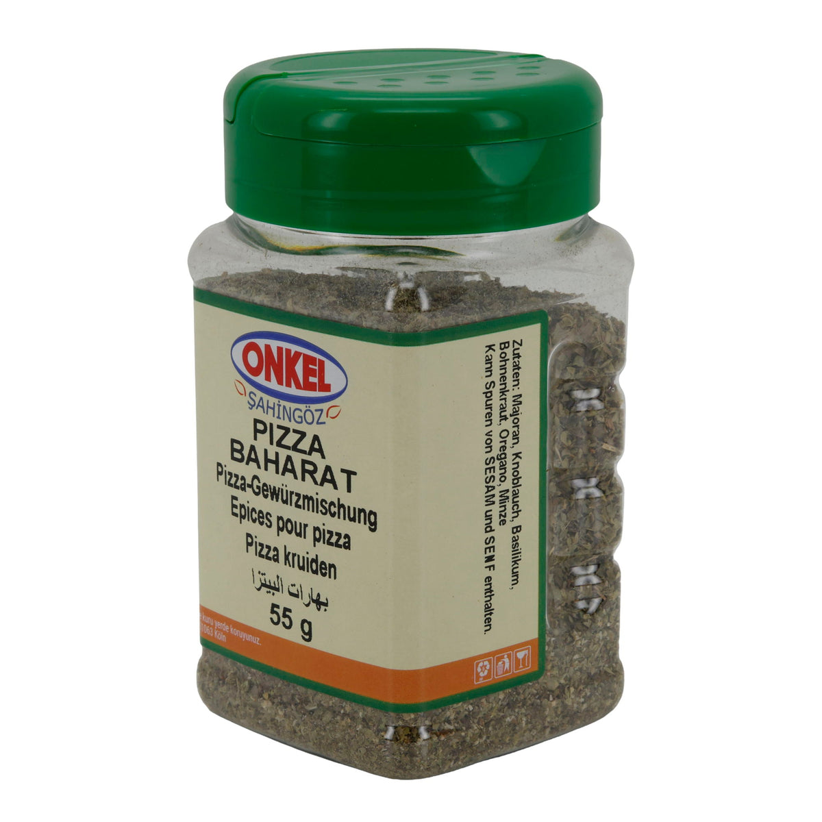 Pizza-Gewürzmischung Onkel Şahingöz Pizza Baharat | Gewürz | Für Pizza | 55 g ONKEL SAHINGÖZ