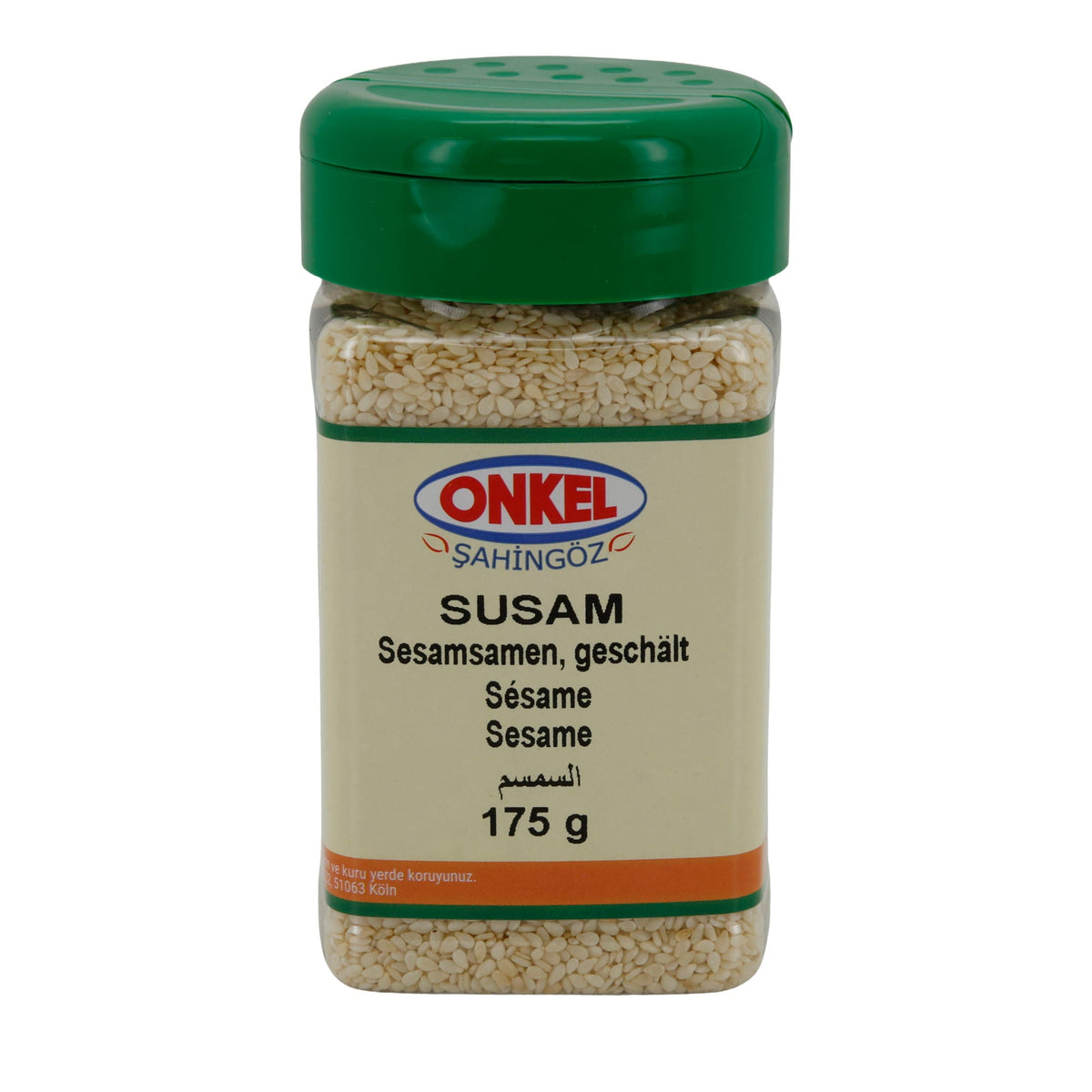 Sesamsamen Onkel Şahingöz Susam | Samen | Geschält | 175 g ONKEL SAHINGÖZ