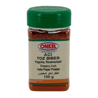 Paprika Onkel Şahingöz Acı Toz Biber | Kruiden | Rozenscherp | 150 g