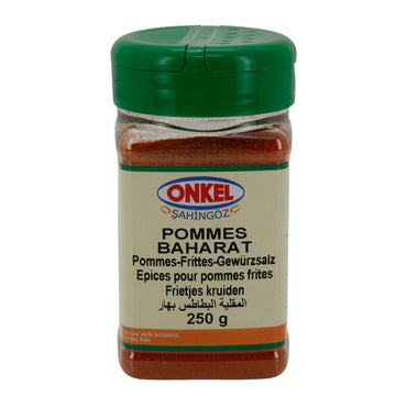 Pommes-Frites-Gewürzsalz Onkel Şahingöz Pommes Baharat | Gewürz | 250 g ONKEL SAHINGÖZ
