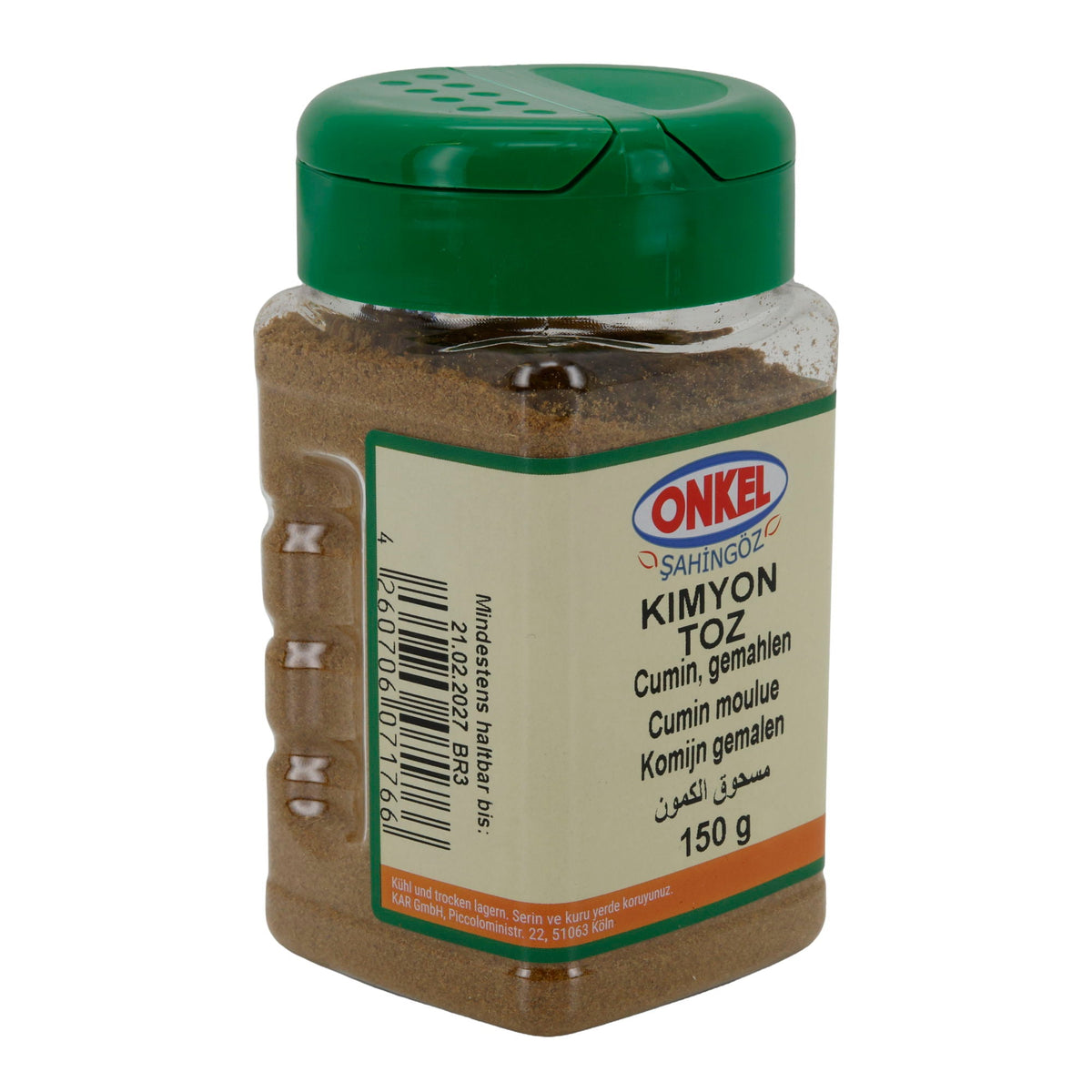 Cumin Onkel Şahingöz Kimyon Toz | Gewürz | Gemahlen | 150 g