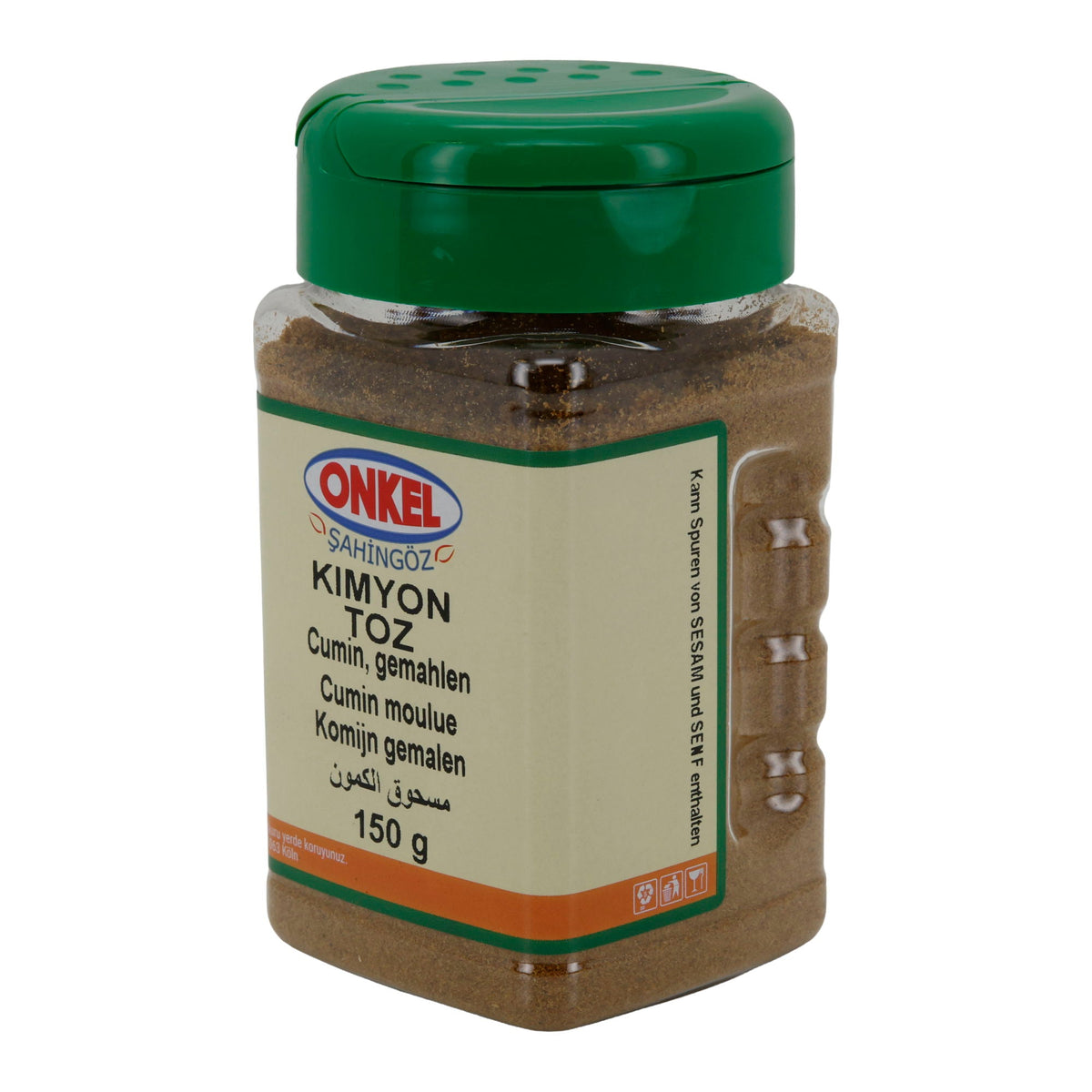 Cumin Onkel Şahingöz Kimyon Toz | Gewürz | Gemahlen | 150 g ONKEL SAHINGÖZ