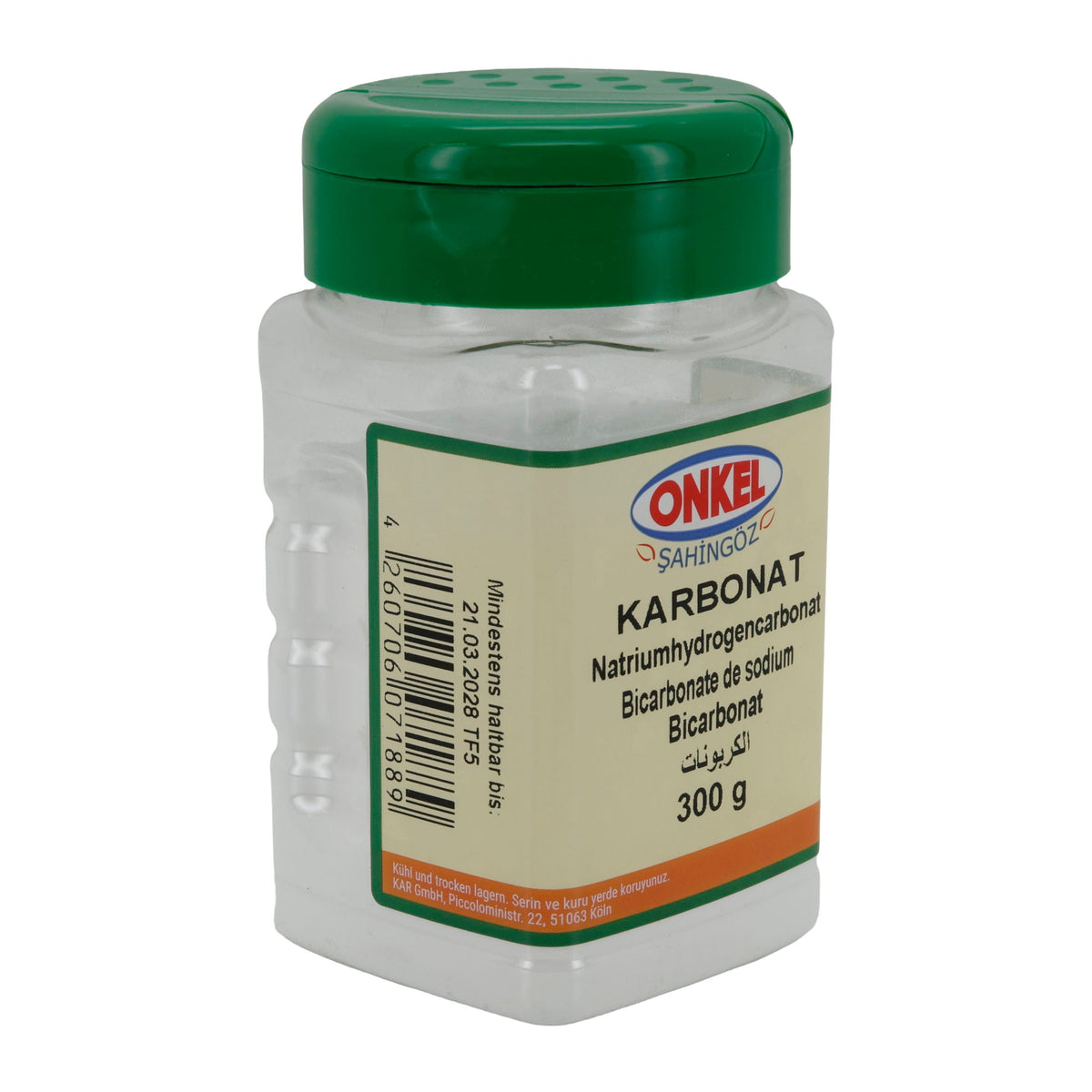 Natriumhydrogencarbonat Onkel Backsoda | Speisesoda | 300 g