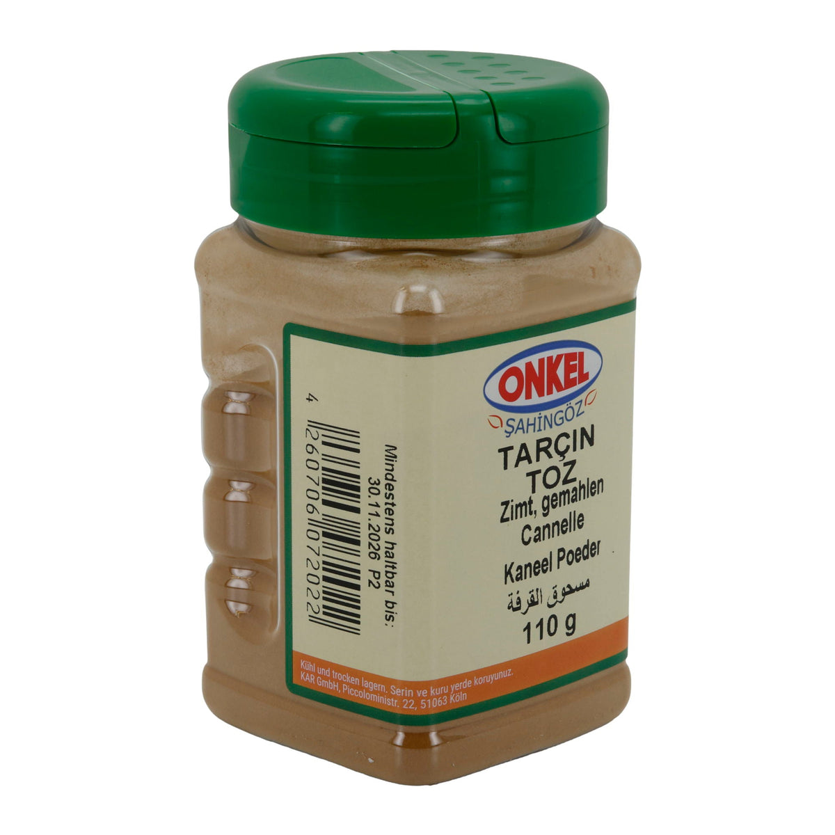 Gemahlener Zimt Onkel Tarçın Toz | Gewürz | Würzig | 110 g