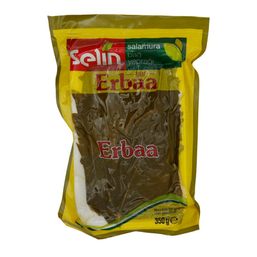 Eingelegtes Gemüse Selin | Erbaa Weinblätter | In Salzlake eingelegte Blätter für Dolma | 350 g SELIN