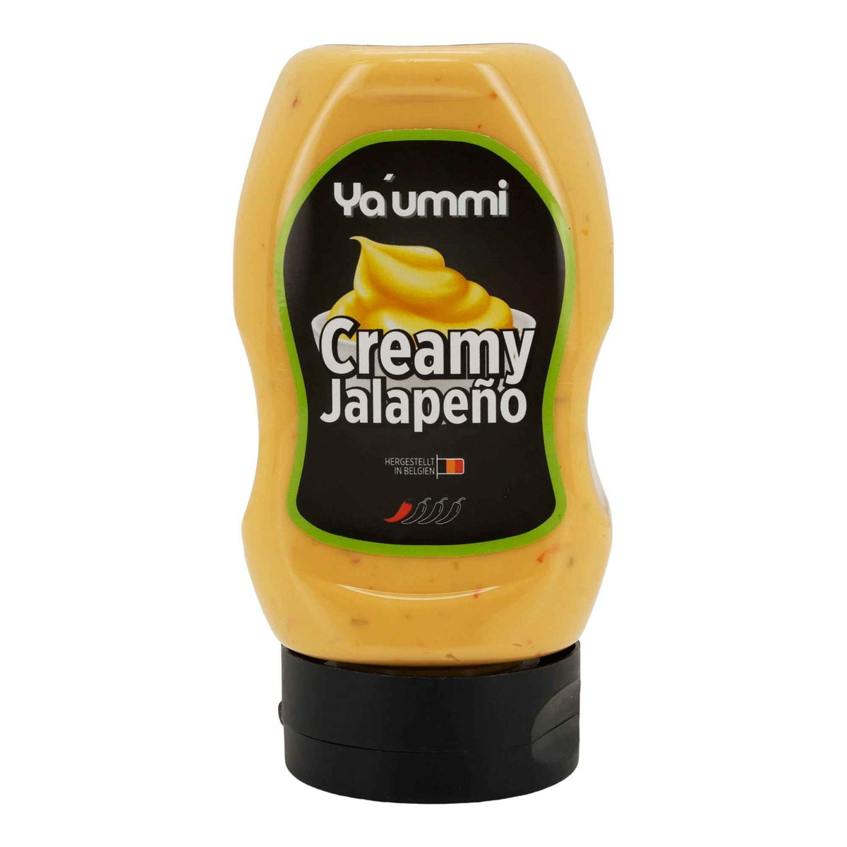 Yaummi Creamy Jalapeño Würzsauce | Pikante Jalapeño Sauce | 300 ml