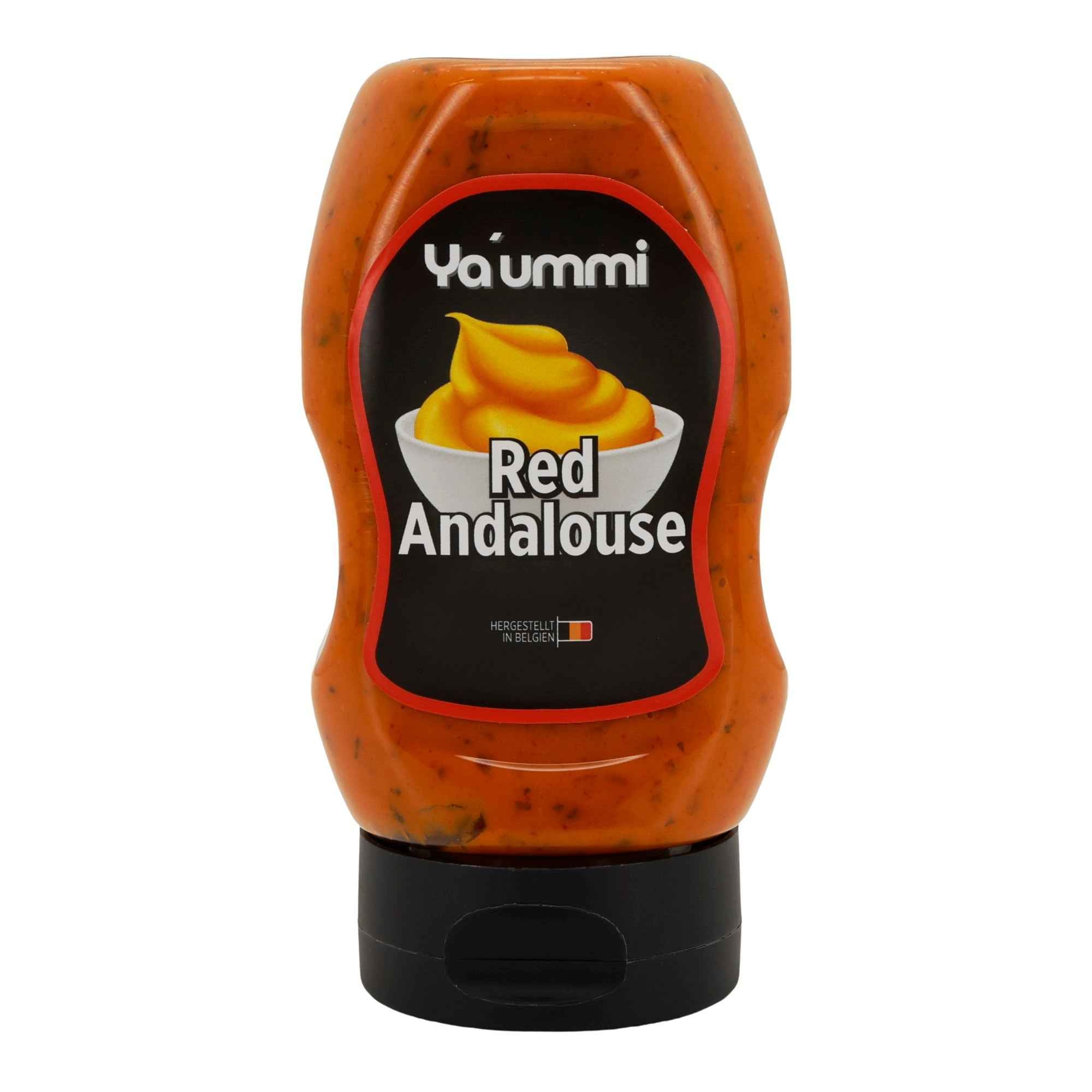 Ya'ummi Red Andalouse Würzsauce | Tomaten Paprika Sauce | 300 ml