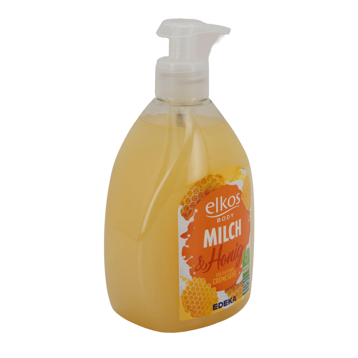 Cremeseife elkos BODY | Milch & Honig | 500 ml
