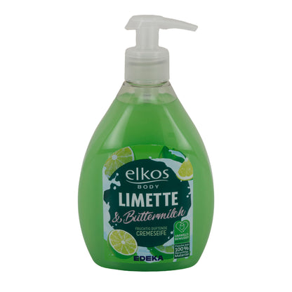Elkos Vloeibare Zeep 500ml Limoen & Karnemelk