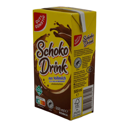 Drink Gut & Günstig Boisson Chocolatée | Boisson | Plaisir intense de cacao | 500 ml