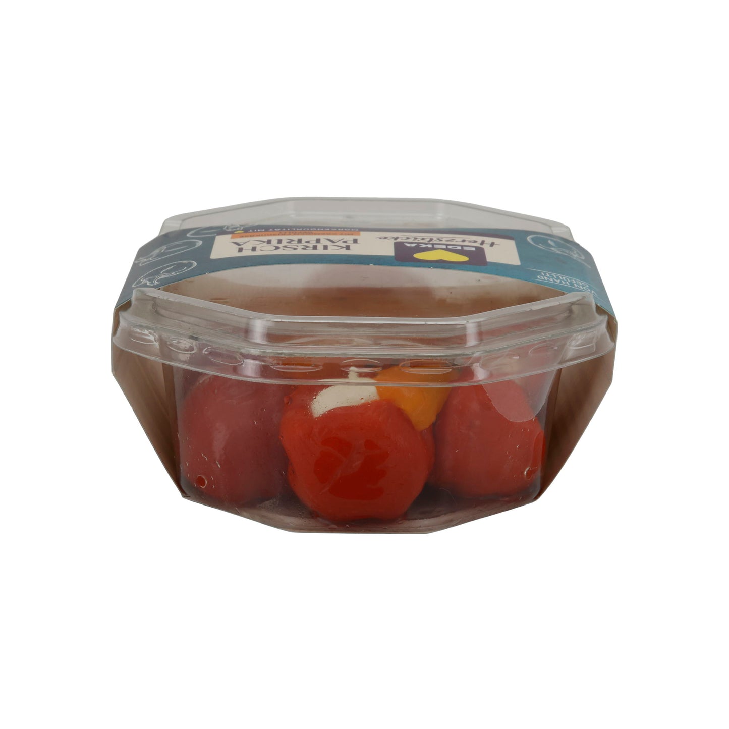 Cherry Peppers EDEKA Heart Pieces | With Cream Cheese, Spicy Antipasti Specialty | 150 g