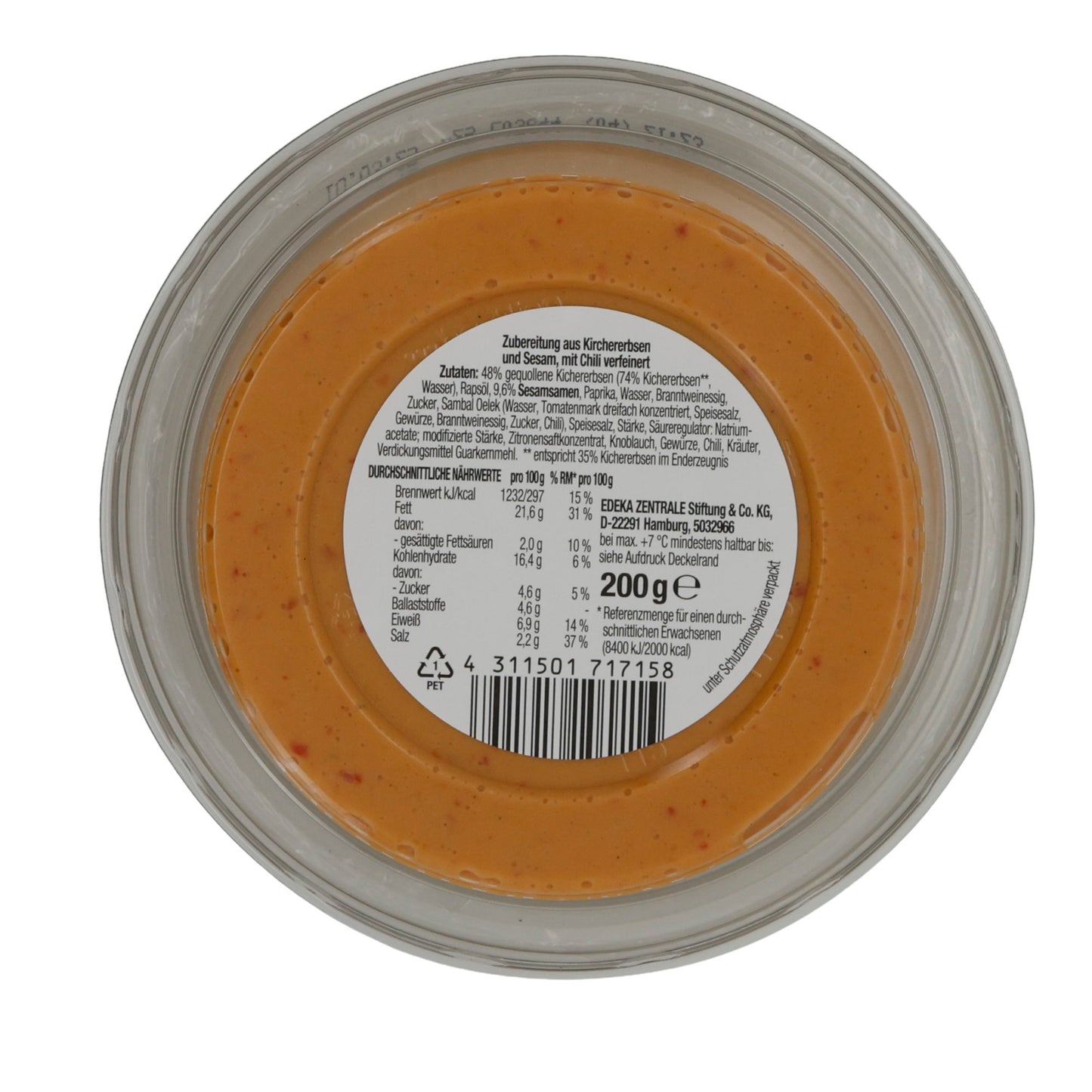GUT GOEDKOOP HUMMUS PIKANT 200G