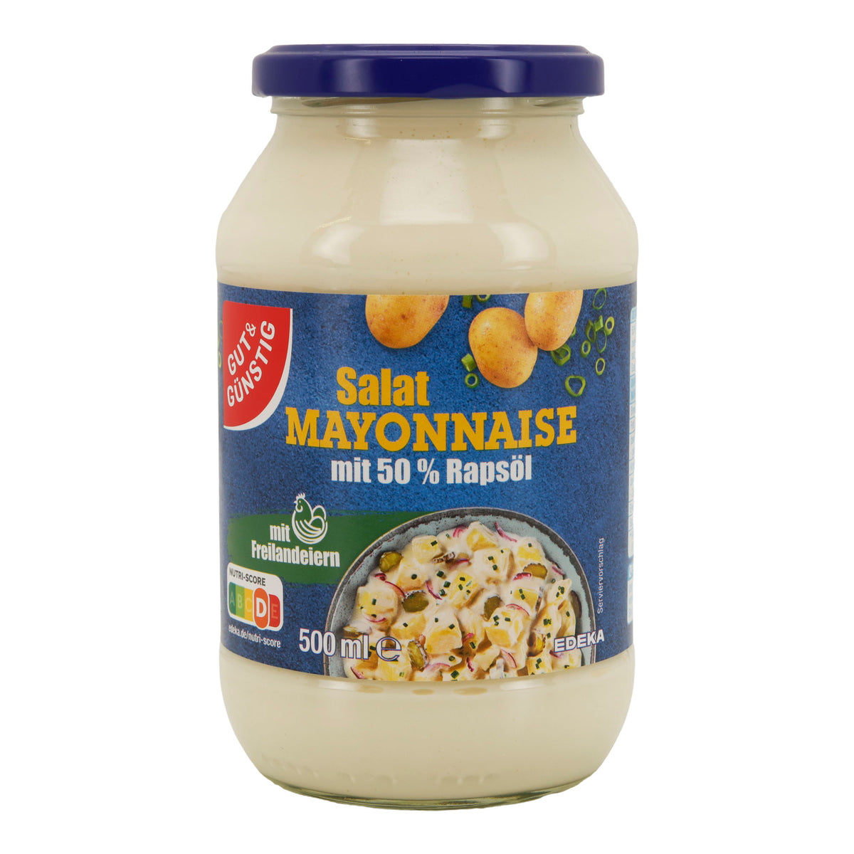 EDEKA Gut & Günstig Salat Mayonnaise mit 50 % Rapsöl