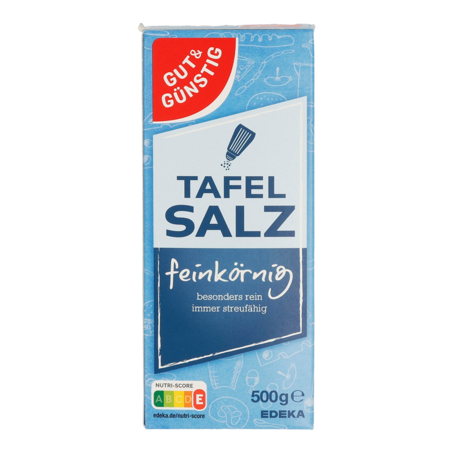 EDEKA Gut & Günstig Tafelsalz Feinkörnig