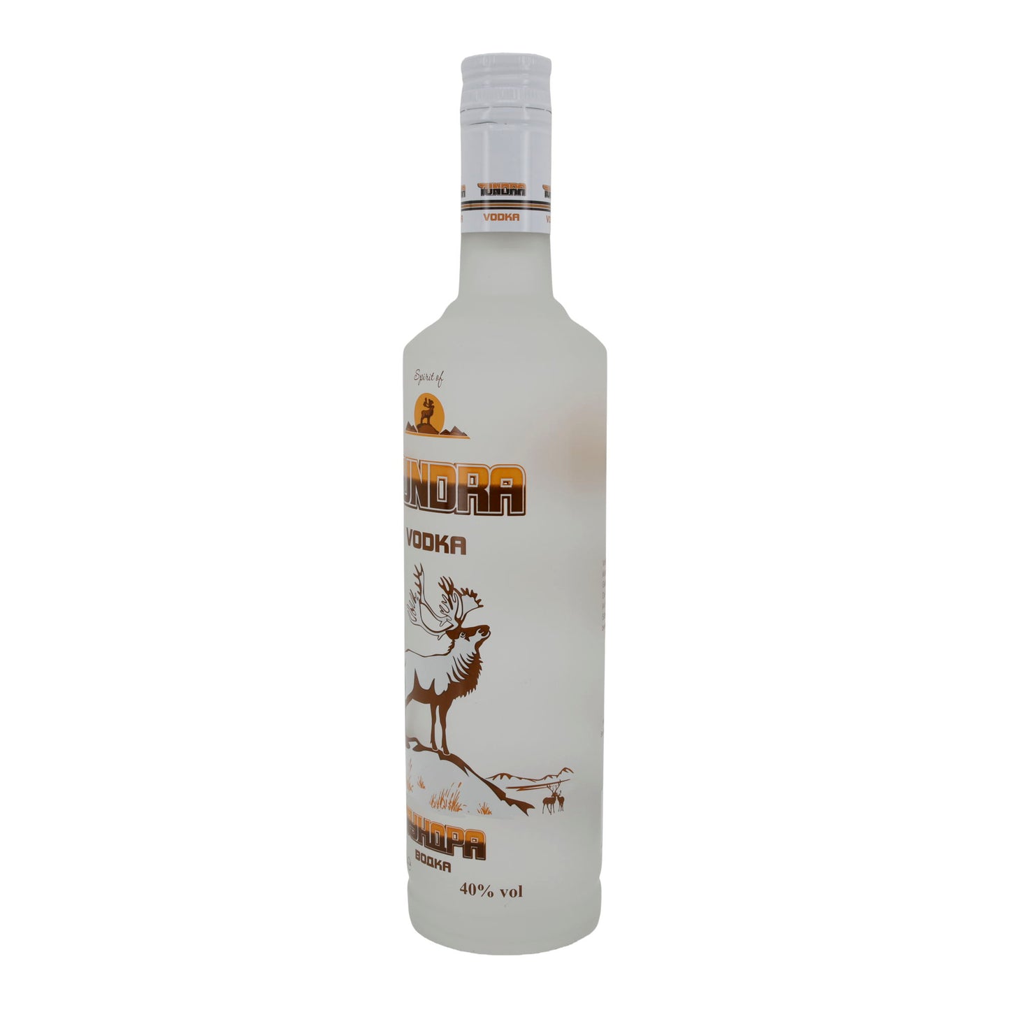 Tundra Votka | Tundra Ruhu | Rus Premium Votka | 40 % hacim | 0,7 l