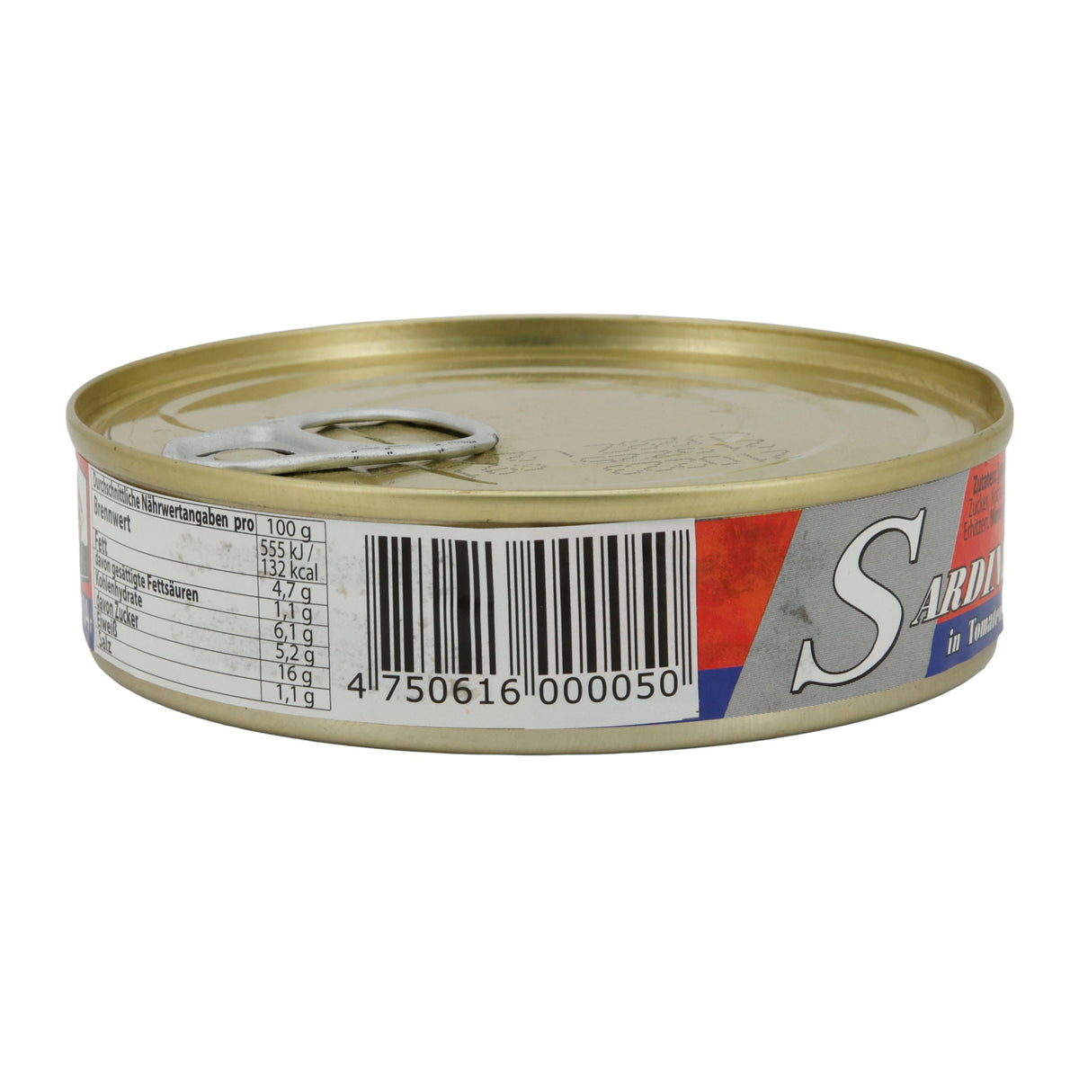 Sardinenstücke | In Tomatensoße | Mit Haut & Gräten | 160 g MONOLITH