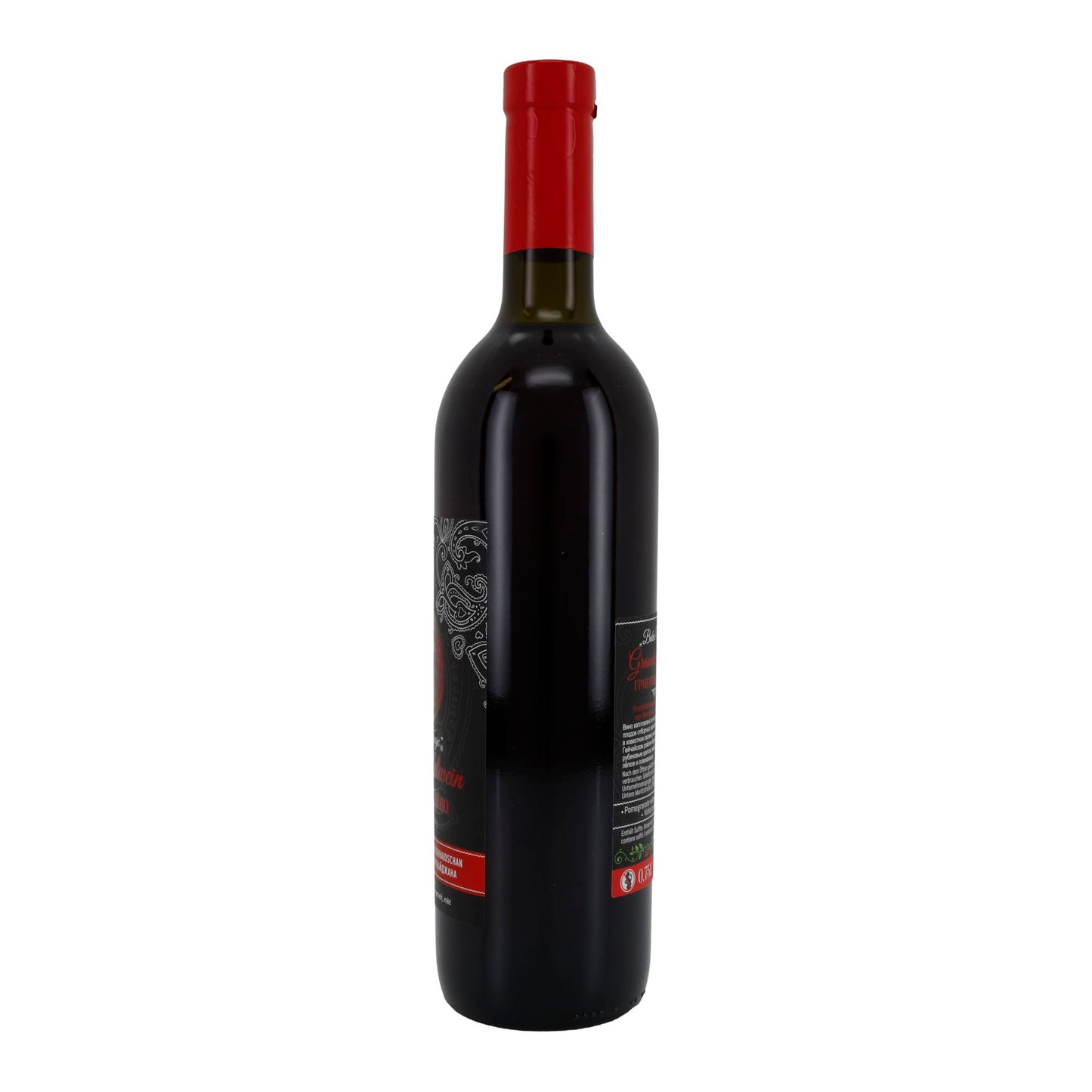 Granaatappelwijn Baku Magic | Fruitwijn | uit Azerbeidzjan | 0,75 l fles (rode capsule)